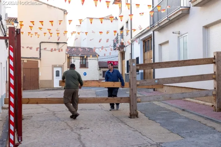 En im&aacute;genes: Emocionante encierro por las calles de &Oacute;lvega