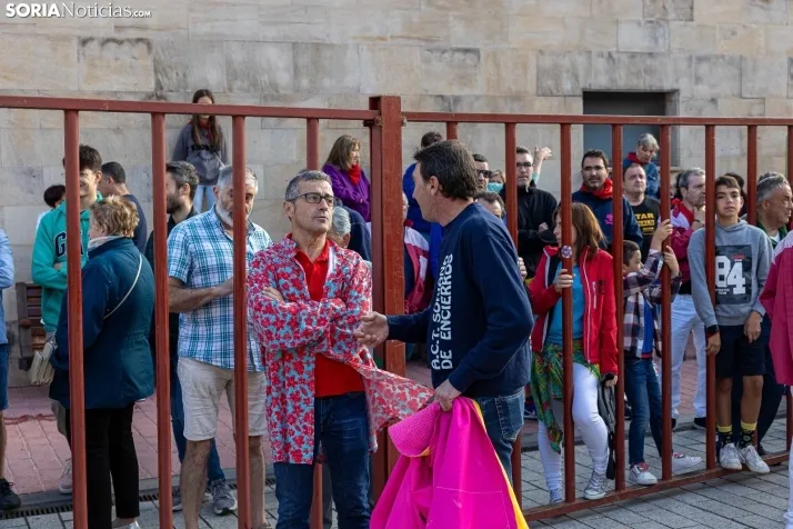 En im&aacute;genes: Emocionante encierro por las calles de &Oacute;lvega