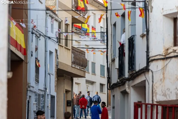 En im&aacute;genes: Emocionante encierro por las calles de &Oacute;lvega