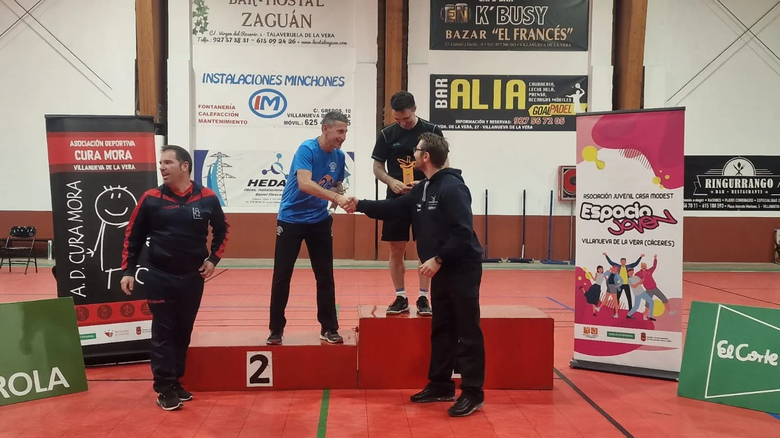 Podios con presencia soriana. /CBS