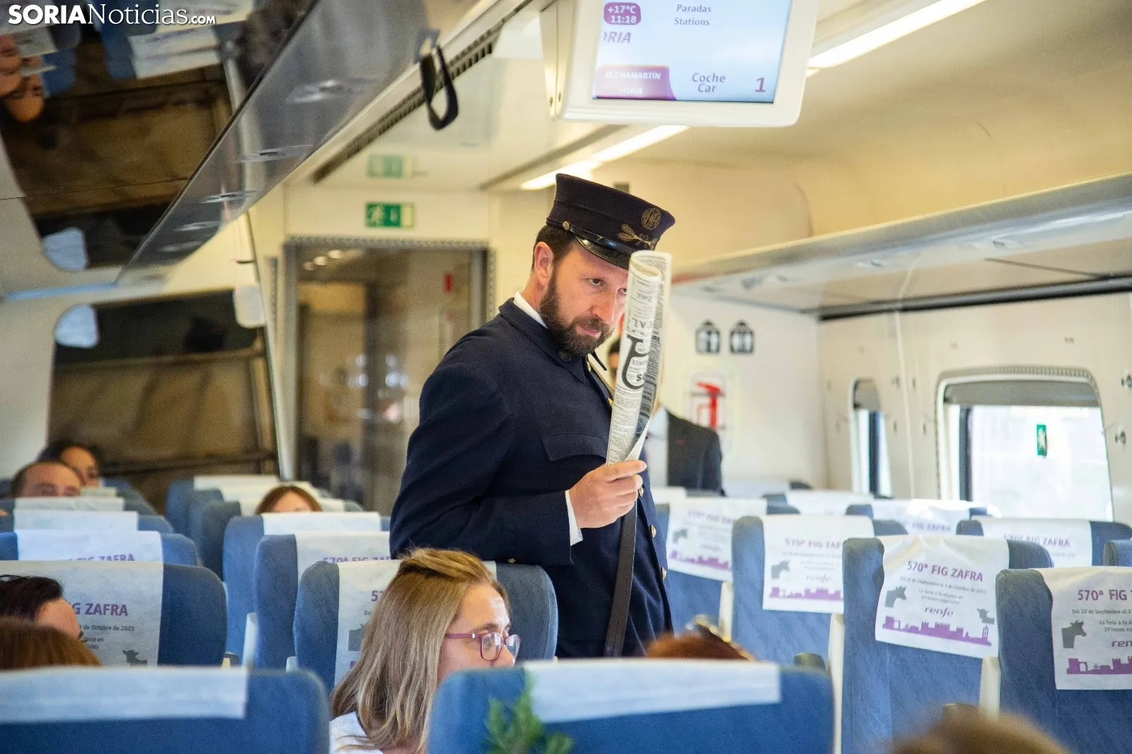 Foto 11 - Tren 'Campos de Castilla': Viaje 100  a&ntilde;os atr&aacute;s con destino  a la Soria m&aacute;s po&eacute;tica