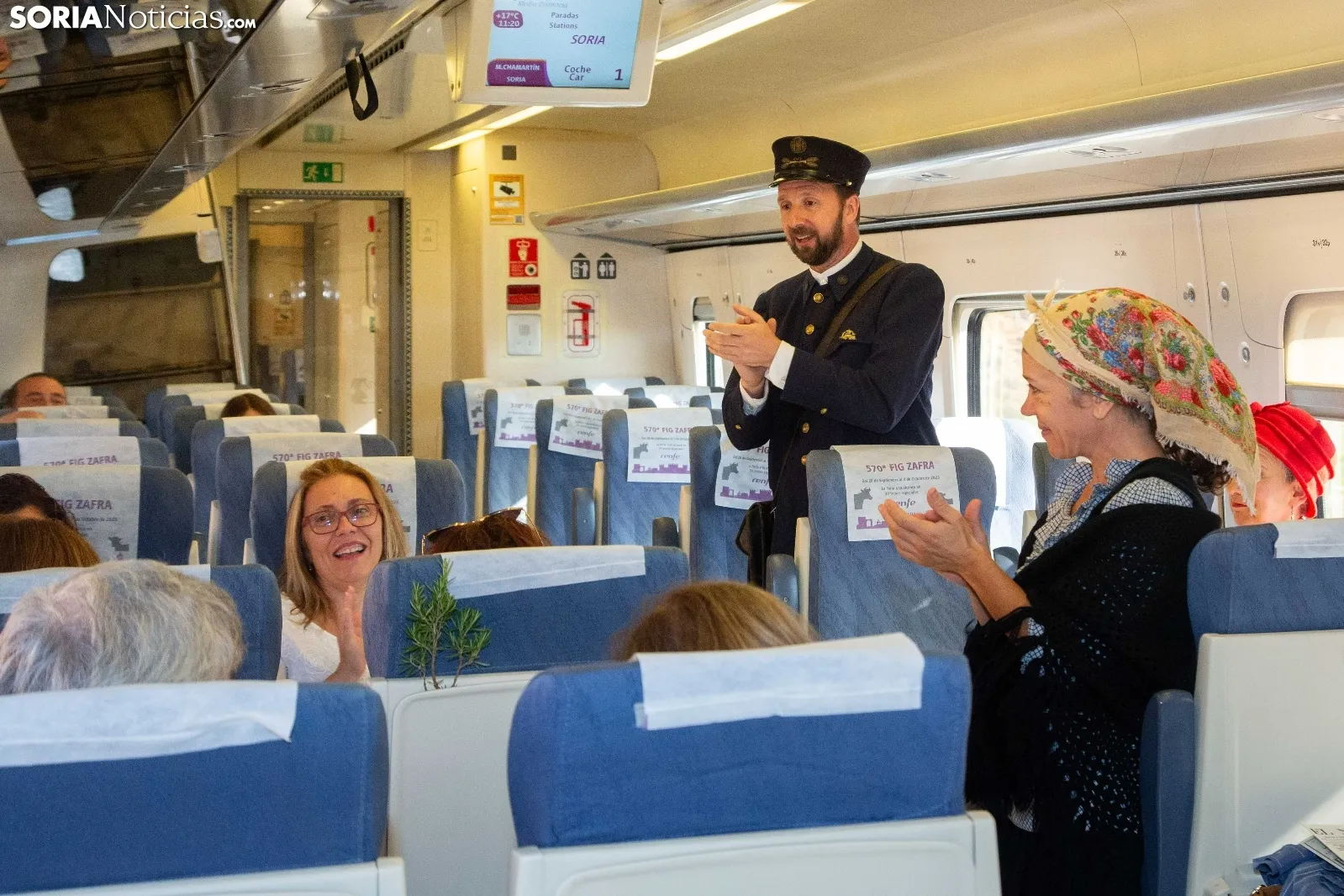 Foto 10 - Tren 'Campos de Castilla': Viaje 100  a&ntilde;os atr&aacute;s con destino  a la Soria m&aacute;s po&eacute;tica