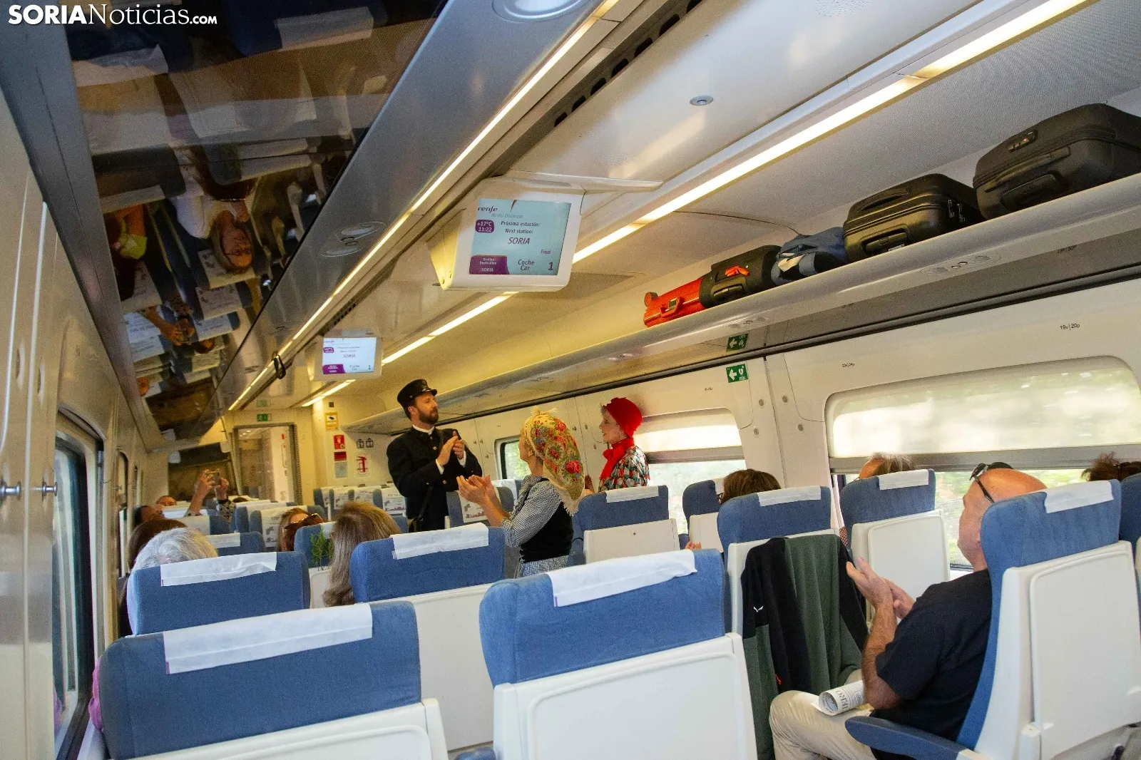 Foto 9 - Tren 'Campos de Castilla': Viaje 100  a&ntilde;os atr&aacute;s con destino  a la Soria m&aacute;s po&eacute;tica