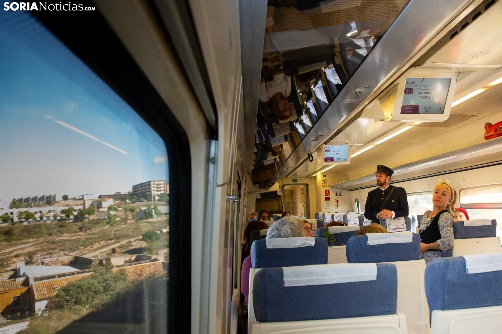 Foto 8 - Tren 'Campos de Castilla': Viaje 100  a&ntilde;os atr&aacute;s con destino  a la Soria m&aacute;s po&eacute;tica