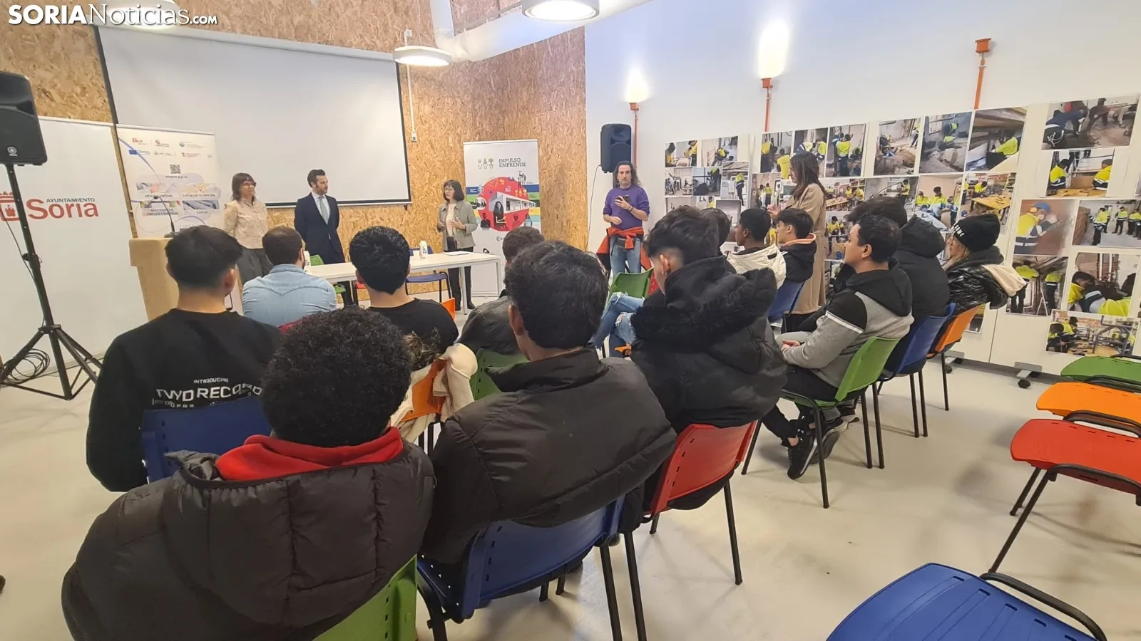 Imágenes del acto de clausura del programa mixto. /SN