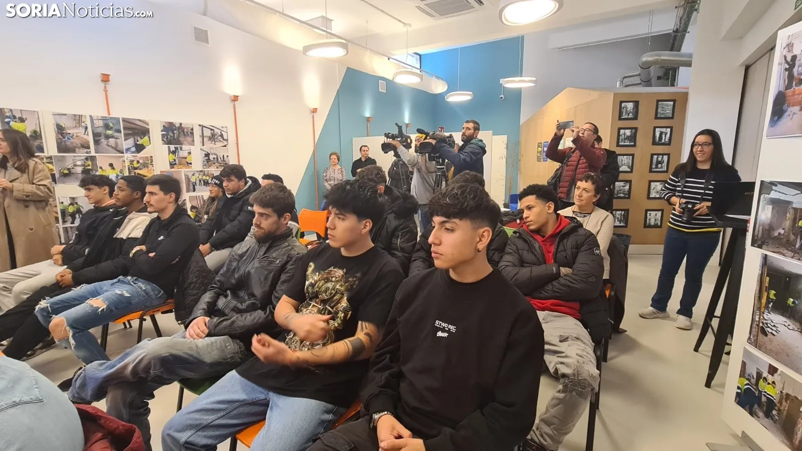 Imágenes del acto de clausura del programa mixto. /SN