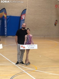 Foto 4 - La joven patinadora Alejandra Jiménez, bronce en el nivel 4 del VII Trofeo Promesas de Burgos