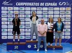 Foto 5 - La burgense Esther Pereira, campeona de Espa&ntilde;a de b&aacute;dminton en el Nacional s&eacute;nior
