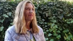 María Victoria Álvarez Cámara, hoy en el centro de salud Soria Sur (La Milagrosa). /SN