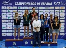 Foto 4 - La burgense Esther Pereira, campeona de Espa&ntilde;a de b&aacute;dminton en el Nacional s&eacute;nior