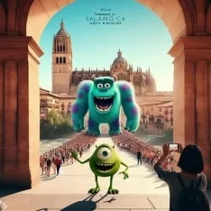 Foto 22 - As&iacute; ve la IA a las 9 provincias de Castilla y Le&oacute;n si fueran pel&iacute;culas de Disney y Pixar