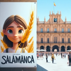 Foto 3 - Así ve la IA a las 9 provincias de Castilla y León si fueran películas de Disney y Pixar