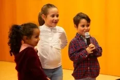 Foto 7 - La chiquiller&iacute;a de Tierras Altas presenta su cine en Pamplona