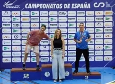 Foto 3 - La burgense Esther Pereira, campeona de Espa&ntilde;a de b&aacute;dminton en el Nacional s&eacute;nior