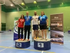 Foto 4 - Notable actuaci&oacute;n del b&aacute;dminton soriano en Aranda