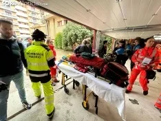 Foto 5 - As&iacute; act&uacute;an los servicios de Emergencia para atender un accidente en Soria
