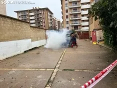 Foto 9 - As&iacute; act&uacute;an los servicios de Emergencia para atender un accidente en Soria