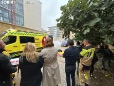 Foto 11 - As&iacute; act&uacute;an los servicios de Emergencia para atender un accidente en Soria