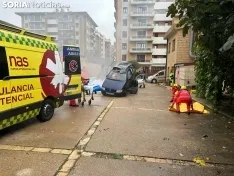 Foto 12 - As&iacute; act&uacute;an los servicios de Emergencia para atender un accidente en Soria