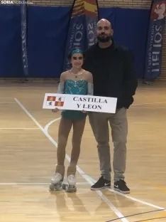 Foto 5 - La joven patinadora Alejandra Jim&eacute;nez, bronce en el nivel 4 del VII Trofeo Promesas de Burgos