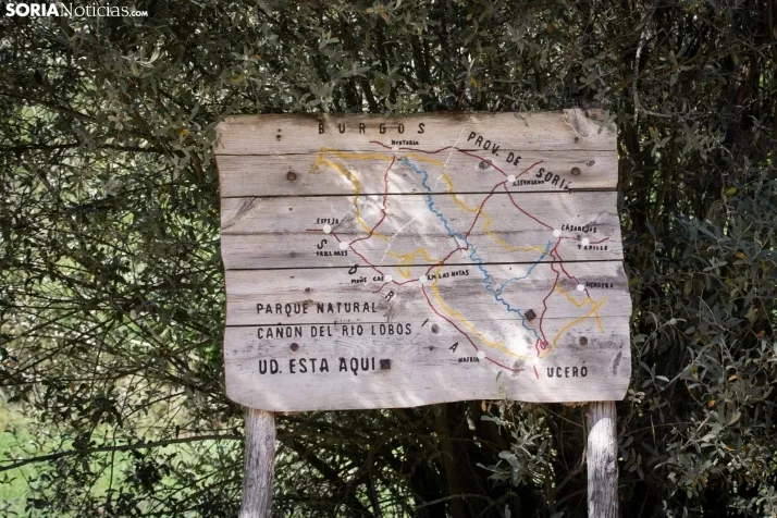 Un paseo por el Cañón del Río Lobos. /María Ferrer