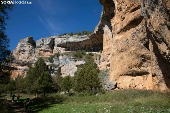Un paseo por el Cañón del Río Lobos. /María Ferrer