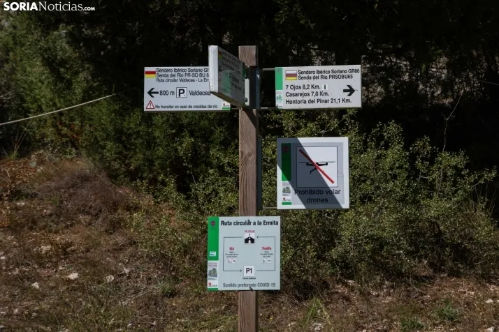 Un paseo por el Cañón del Río Lobos. /María Ferrer