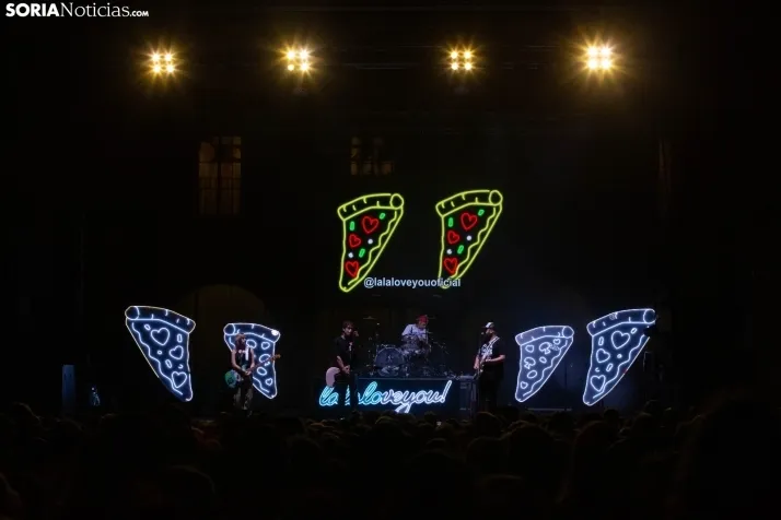 Concierto de La La Love You en Soria