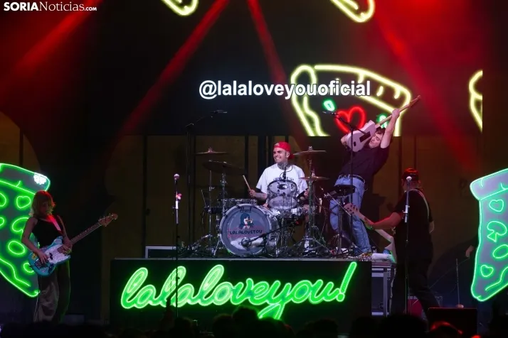 Concierto de La La Love You en Soria