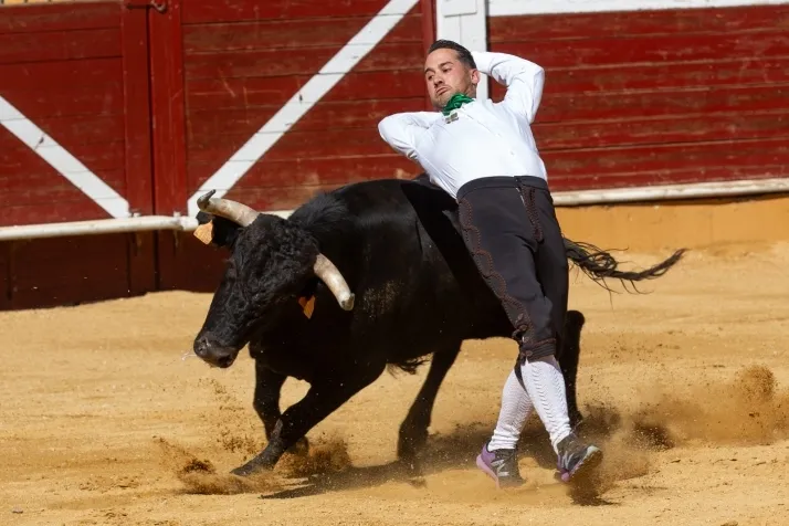 Quiebros, recortes o volteretas, en fotos: Soria vive una emocionante ma&ntilde;ana de recortes