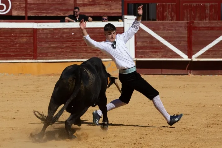 Quiebros, recortes o volteretas, en fotos: Soria vive una emocionante ma&ntilde;ana de recortes