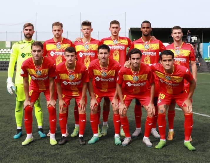 Once inicial del Getafe B ante el Atlético Paso/ Getafe B.
