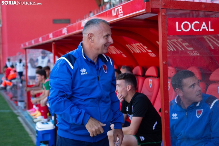 Javi Moreno reconoce que todo no es happy y quiere que su Numancia siga mejorando