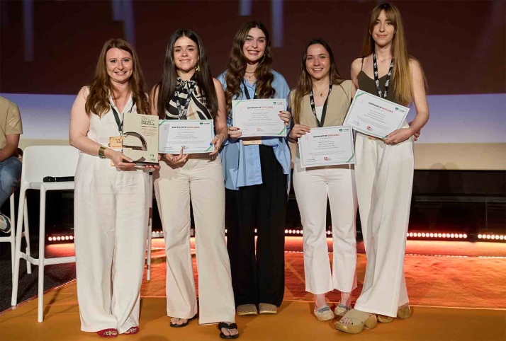 Una soriana, en los premios profesionales de envase Liderpack 2023 de la Universidad de Zaragoza