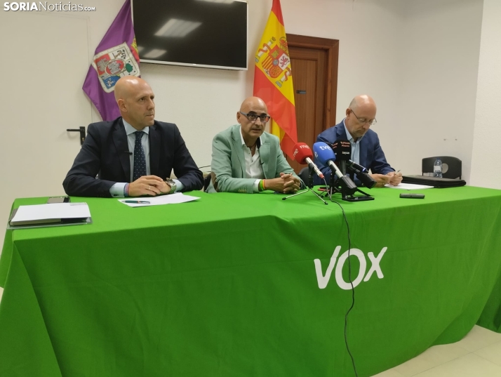 Vox reconoce, ahora, que Soria y Zamora sí necesitan ayudas que las pongan en igualdad con el resto de Castilla y León