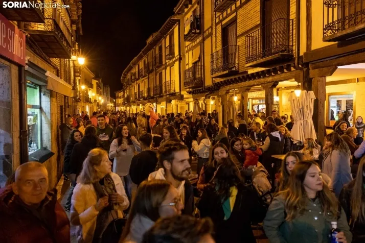 Fotos: Las charangas inundan de buen ambiente El Burgo de Osma