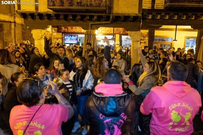 Fotos: Las charangas inundan de buen ambiente El Burgo de Osma