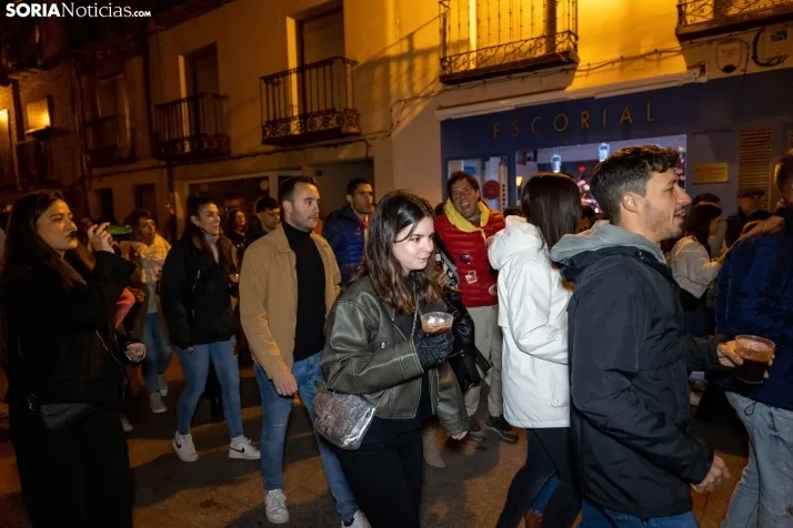 Fotos: Las charangas inundan de buen ambiente El Burgo de Osma