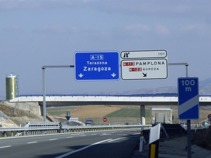 Pillan a un conductor a 218 km/h en la A-15 a su paso por Soria