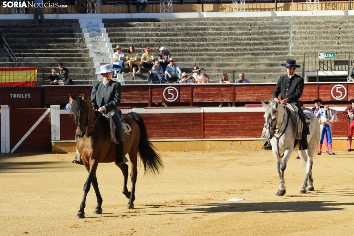 EN FOTOS | As&iacute; fue la novillada con picadores mixta de San Saturio 2023