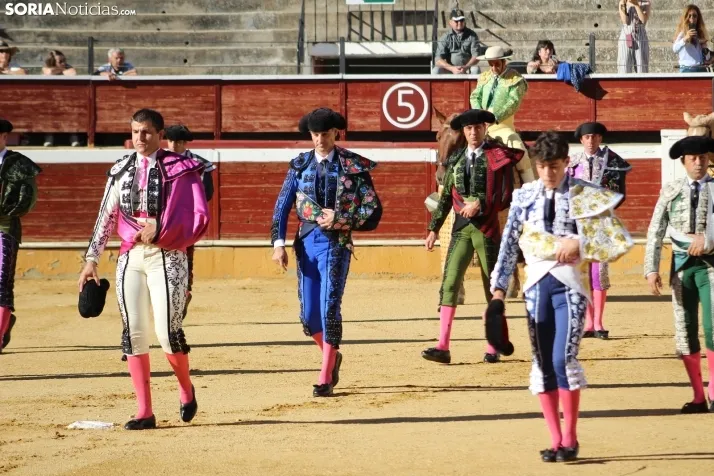 EN FOTOS | As&iacute; fue la novillada con picadores mixta de San Saturio 2023