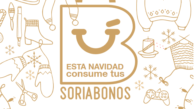 Soria te da 20€, o 10€ si no eres vecino, para consumir esta Navidad ¡Vuelven los Soria Bonos!