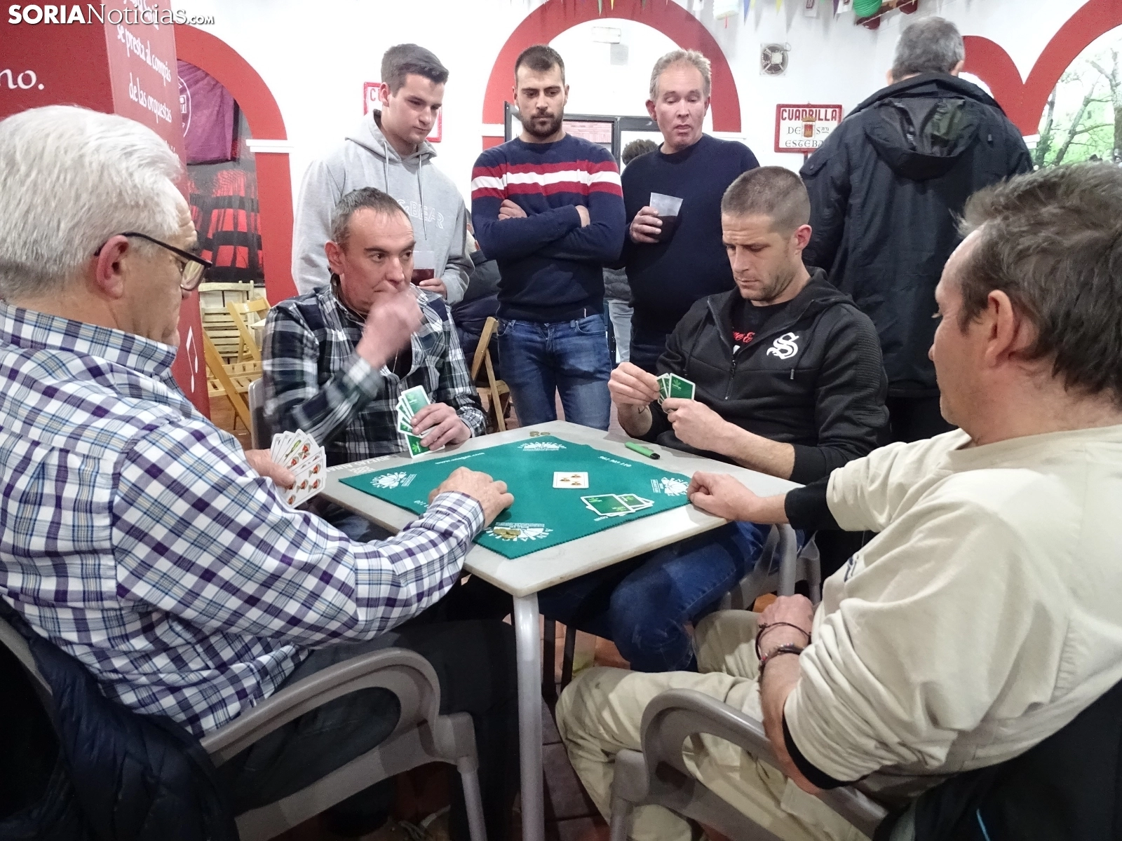 Esta tarde, más de 2.000&euro; en premios en el campeonato de guiñote de Los Que Faltaban