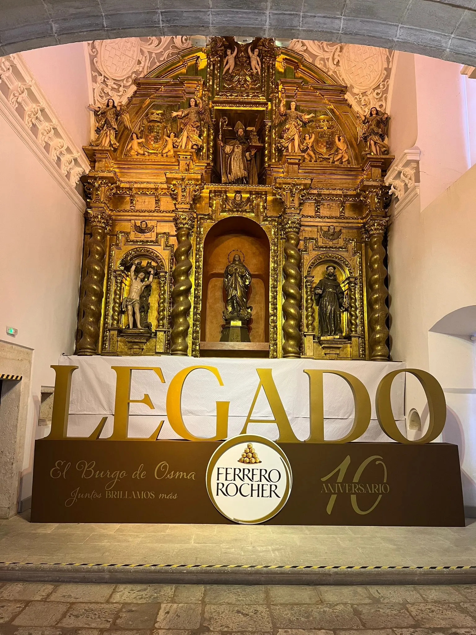 Una imagen del escenario para el photocall. /ABO