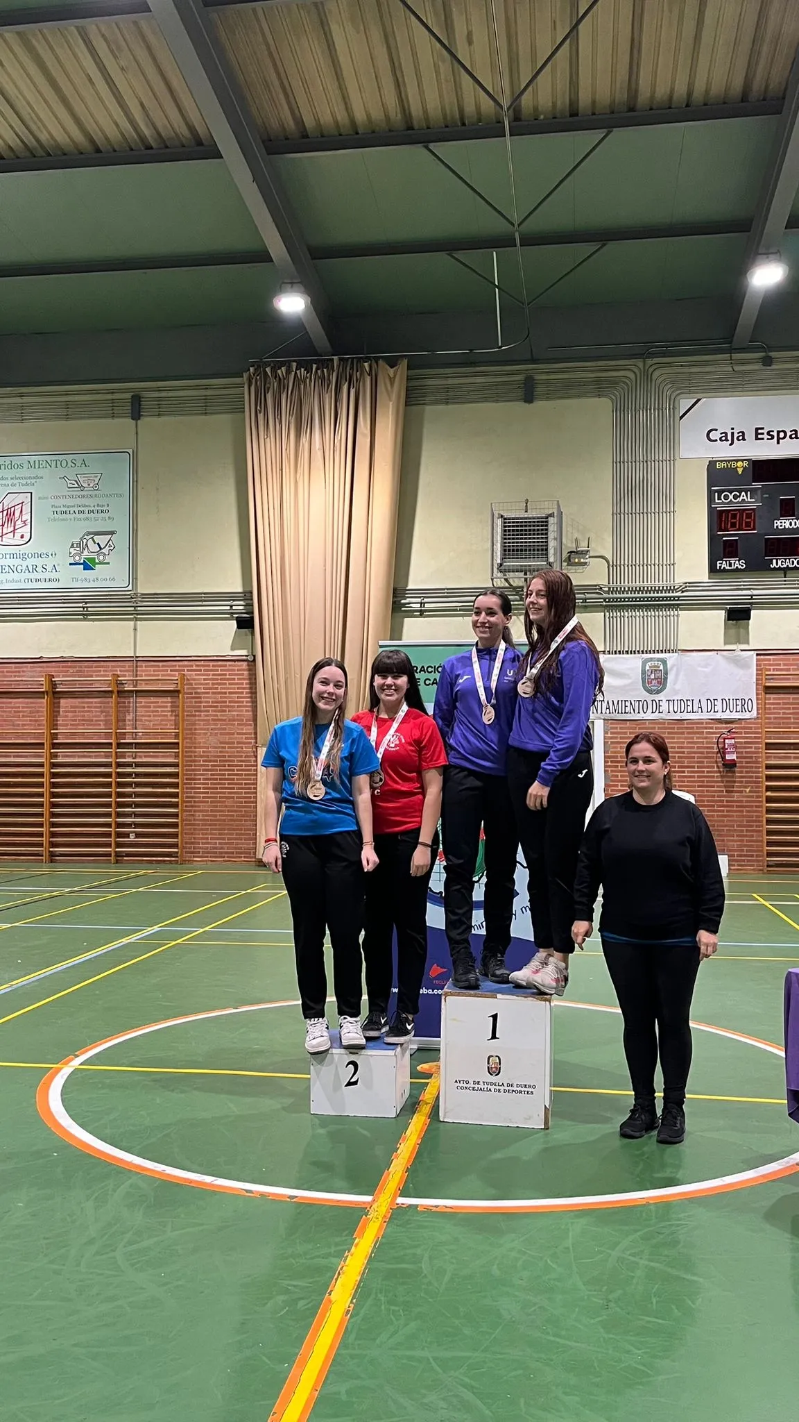 Foto 2 - Gran actuaci&oacute;n del b&aacute;dminton soriano en la prueba territorial de Tudela de Duero