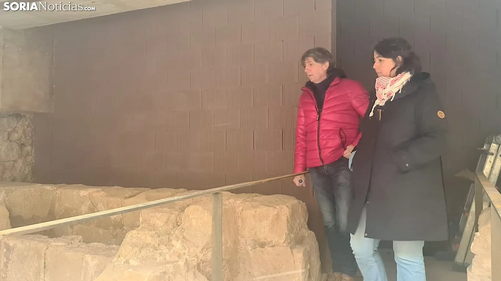 Visita a las Ruinas de San Nicolás. /SN