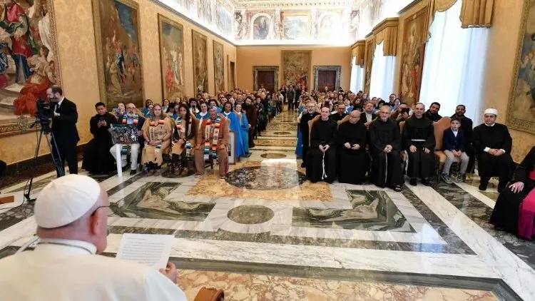 Una imagen de la audiencia papal. /Vaticaniannews