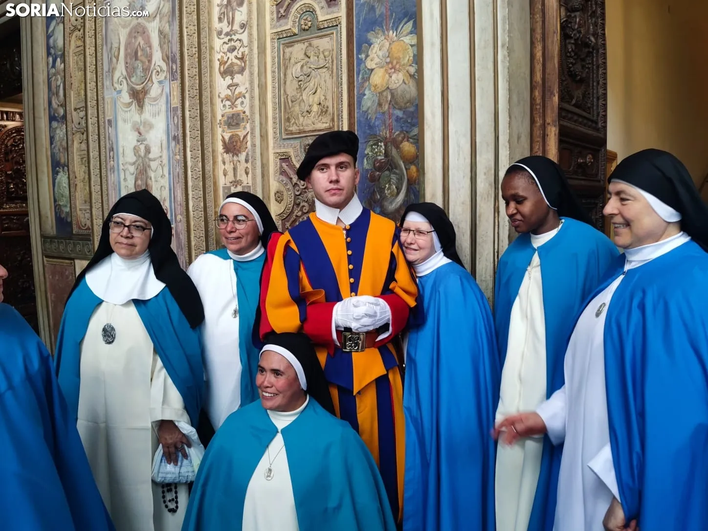 Una imagen de la presencia agredeña hoy en el Vaticano. /SN