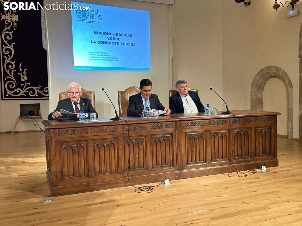 Foto 2 - El suicidio, protagonista en la jornada inaugural del 'Soria Saludable': &ldquo;En 2020 tuvimos la tasa m&aacute;s alta de Espa&ntilde;a&rdquo;