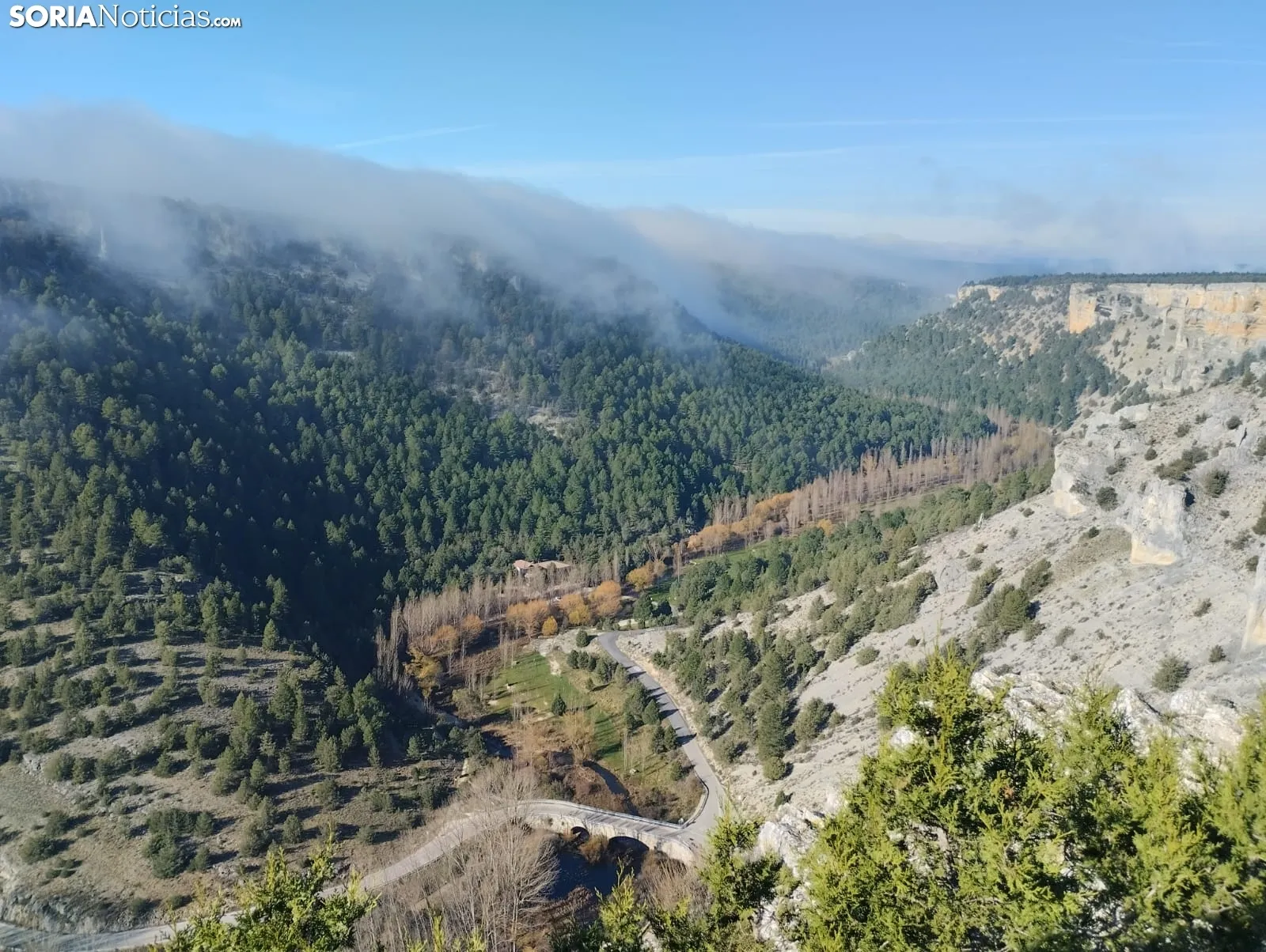 Vistas desde el nuevo mirador de La Galiana.